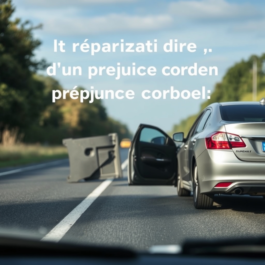 Comment demandez la réparation d’un préjudice corporel ?