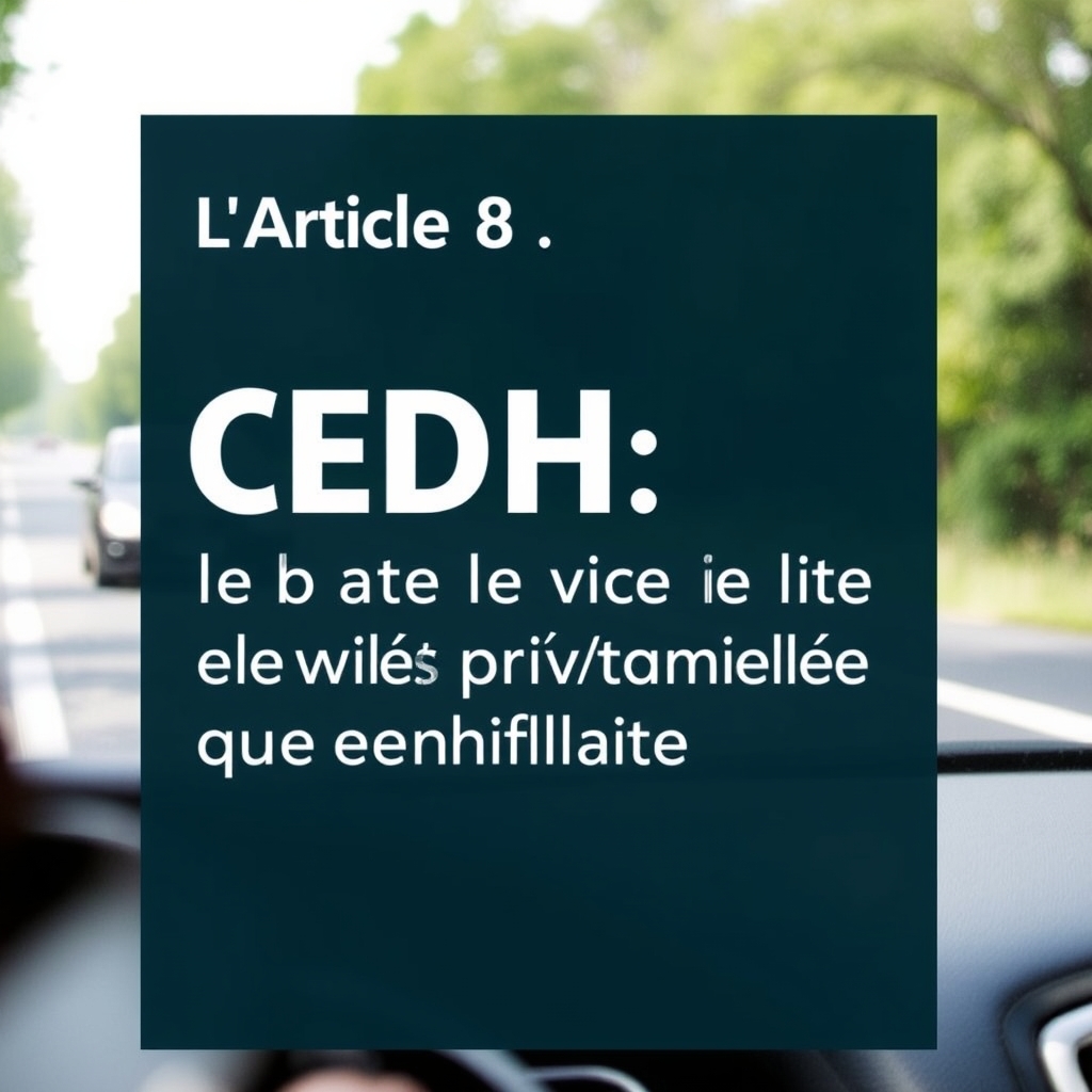 L’article 8 de la CEDH : les droits fondamentaux à la vie privée et familiale expliqués