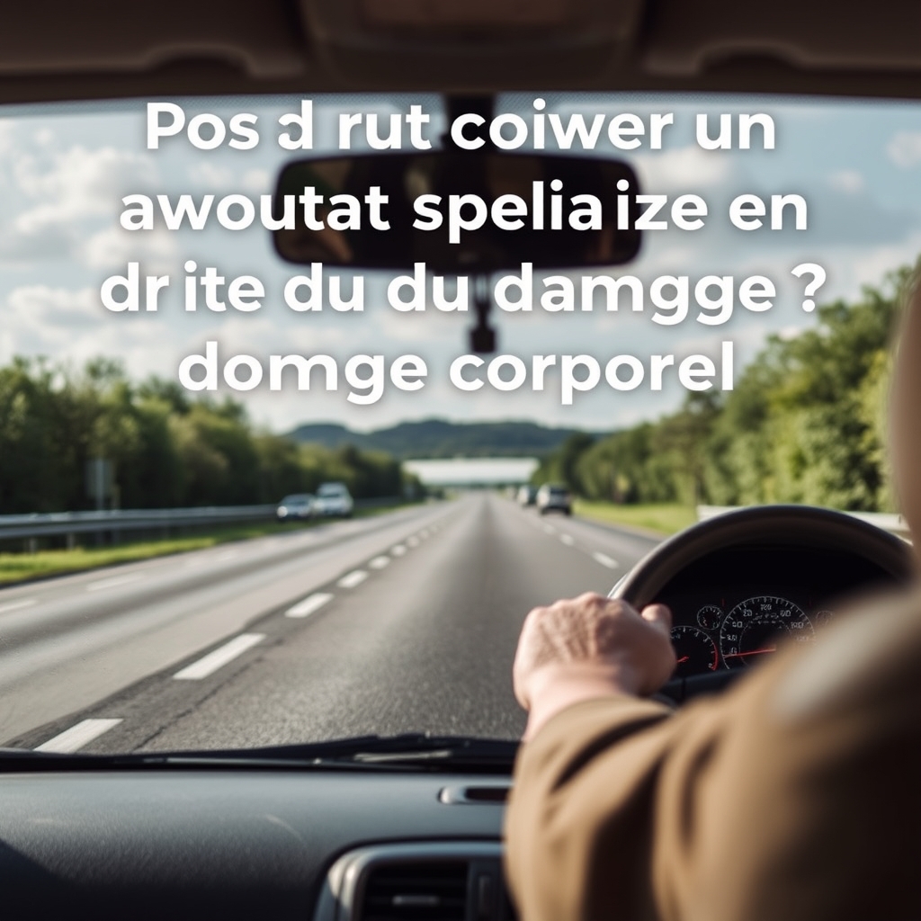Pourquoi choisir un avocat spécialisé en droit du dommage corporel ?
