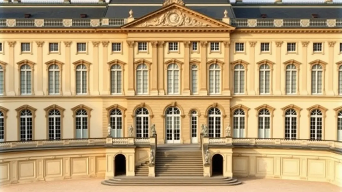 Vue aérienne du tribunal de Versailles